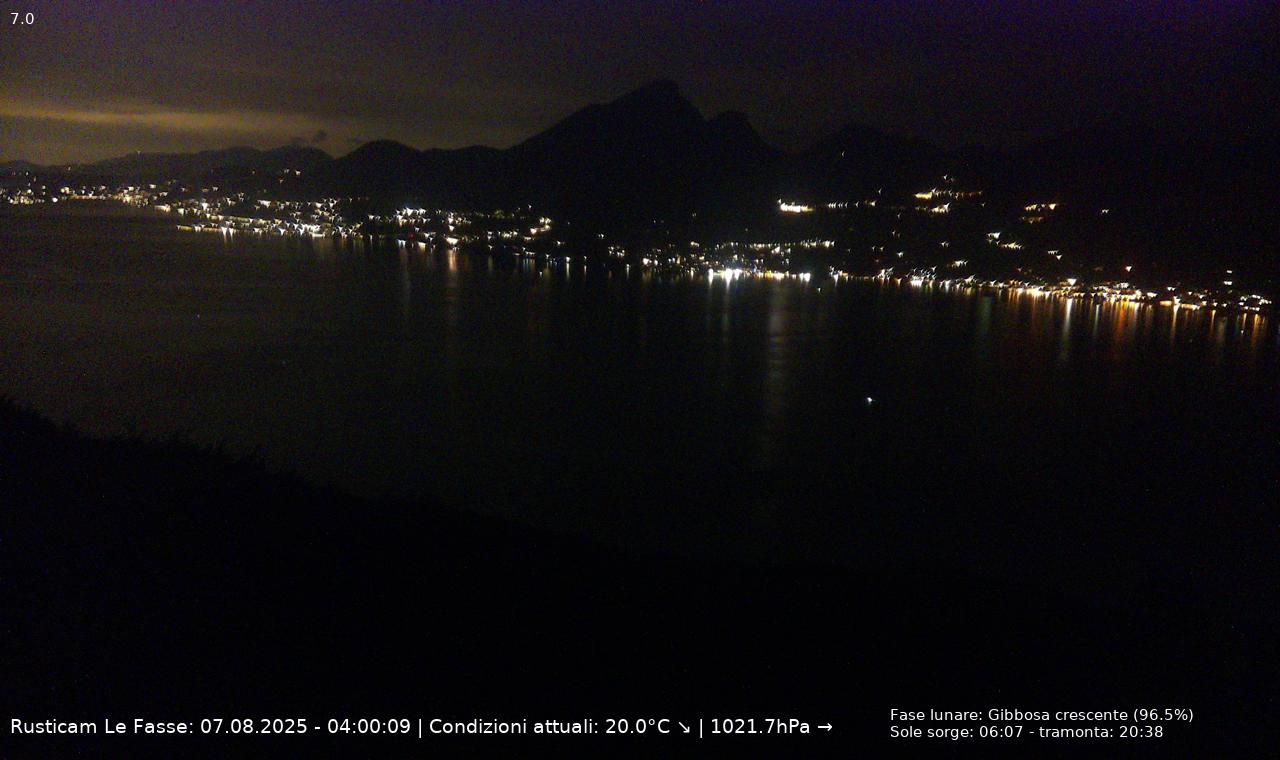 immagine della webcam nei dintorni di Bondone: webcam San Zeno di Montagna