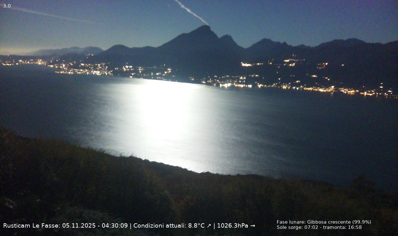 immagine della webcam nei dintorni di Bondone: webcam San Zeno di Montagna
