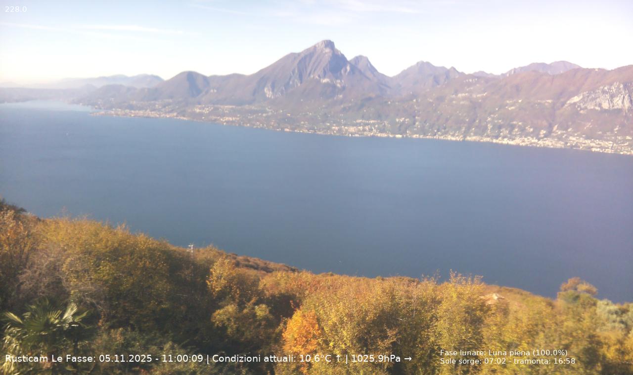 immagine della webcam nei dintorni di Salò: webcam San Zeno di Montagna