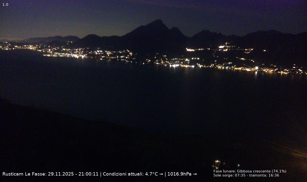 immagine della webcam nei dintorni di Bondone: webcam San Zeno di Montagna