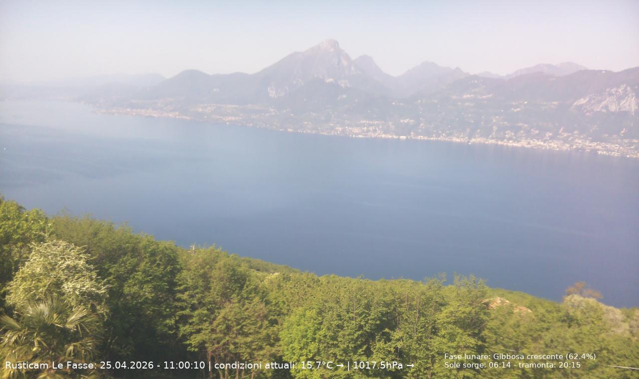 immagine della webcam nei dintorni di Ferrara di Monte Baldo: webcam San Zeno di Montagna