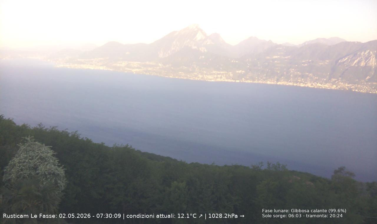 immagine della webcam nei dintorni di Bardolino: webcam San Zeno di Montagna
