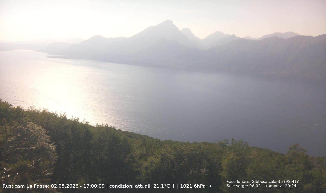 immagine della webcam nei dintorni di Brenzone sul Garda: webcam San Zeno di Montagna
