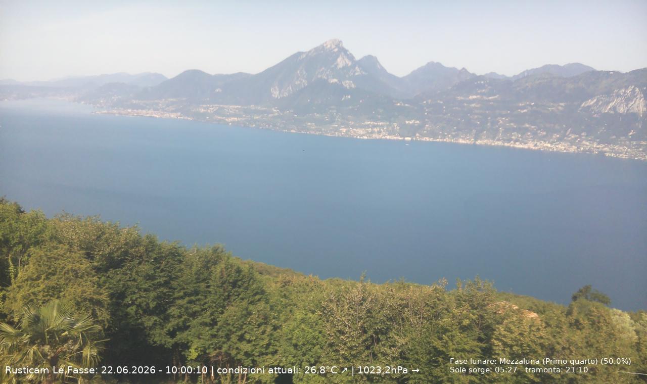 immagine della webcam nei dintorni di Brenzone sul Garda: webcam San Zeno di Montagna