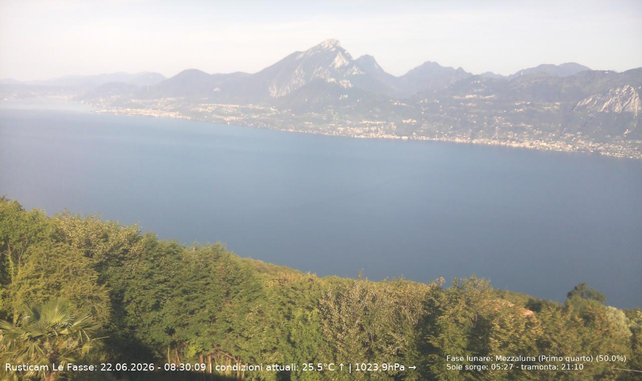 immagine della webcam nei dintorni di Brenzone sul Garda: webcam San Zeno di Montagna