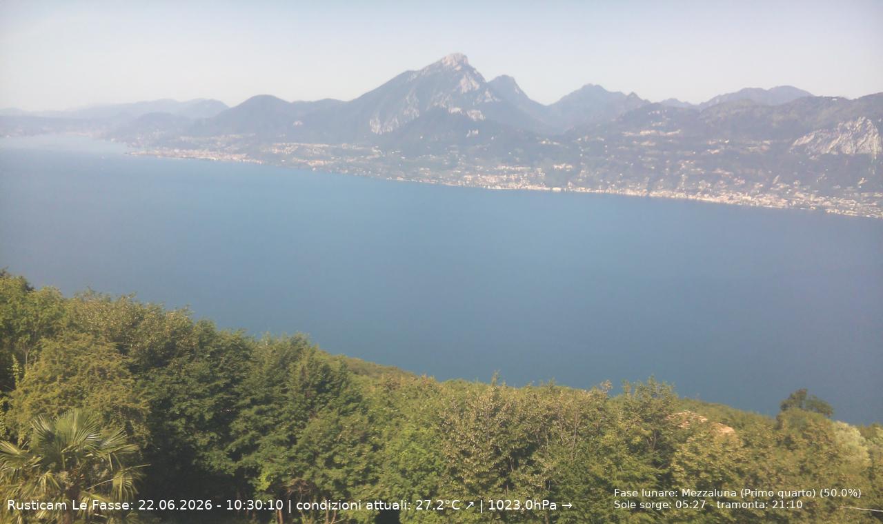 immagine della webcam nei dintorni di Tremosine sul Garda: webcam San Zeno di Montagna