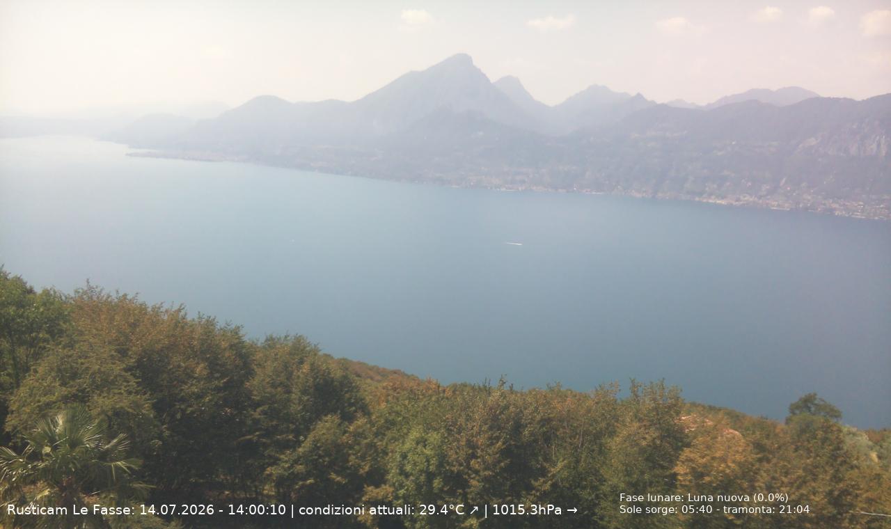 immagine della webcam nei dintorni di Torri del Benaco: webcam San Zeno di Montagna